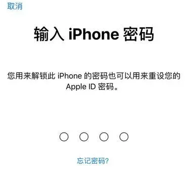 大足苹果15维修网点分享iPhone 15六位密码怎么改四位 