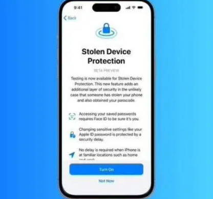 大足苹果授权维修店分享被盗设备保护功能开启方法