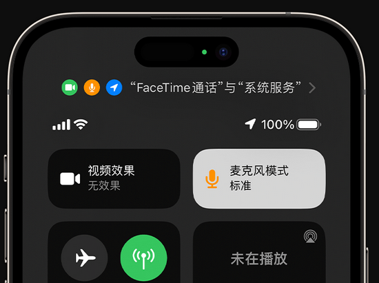 大足苹果授权维修网点分享iPhone在通话时让你的声音更清晰 