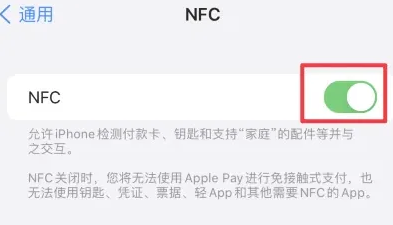 大足苹果维修服务分享iPhone15NFC功能开启方法 