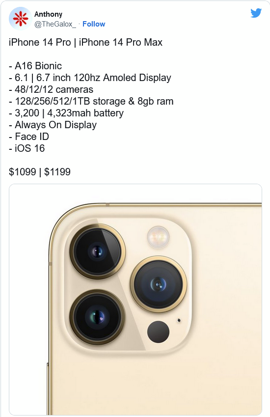 大足苹果14维修分享iPhone 14全系涨价 