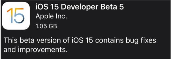 大足苹果手机维修分享如何升级到iOS15.0 beta5 